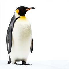 Fototapeta premium Emperor Penguin in profile