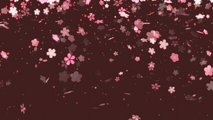 サクラの背景素材