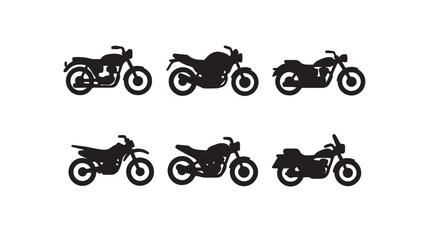 Distinct Motorcycle Silhouette