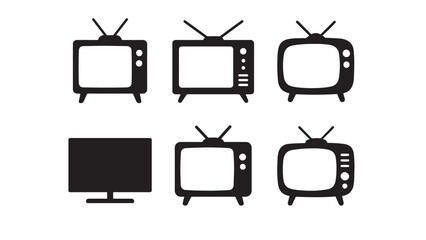 Varied Television Silhouette
