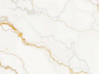 Obraz premium Marble Pattern Background with Elegant White, Grey, and Gold Veins - Seamless Top-Down Texture for Branding, Product Design, UI Elements, and Luxury Editorial Visuals