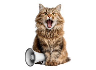 Cat with Megaphone