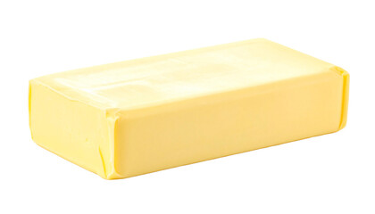 Butter Stick Isolated on Transparent Background