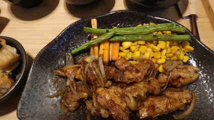 Sweet and Spicy Savory Grilled Chicken typical