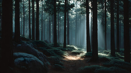 Obraz premium dense forest