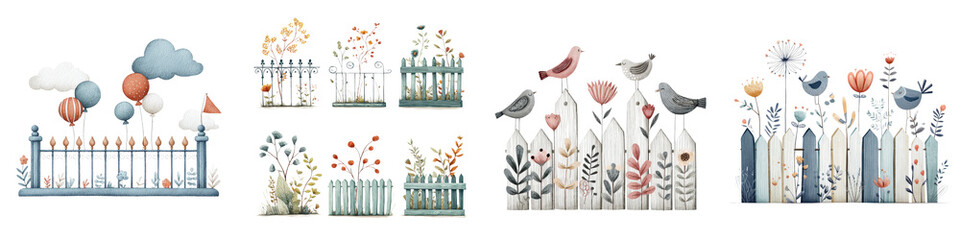 A peaceful garden scene with a variety of vibrant flowers and whimsical long title A serene and charming garden landscape filled with a colorful