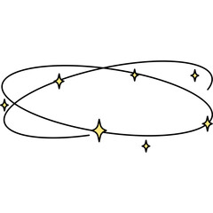 Comic Dizzy Stars Element