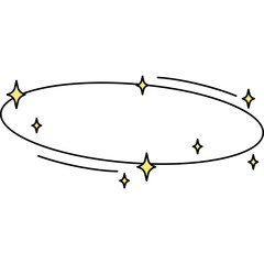 Comic Dizzy Stars Element