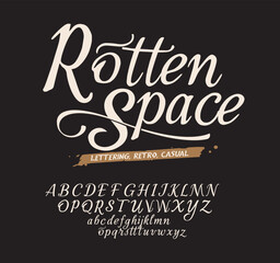 Elegant Font Uppercase Lowercase. Classic Lettering Minimal Fashion Designs. Typography modern serif fonts regular decorative vintage concept. vector illustration