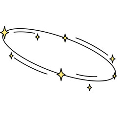 Comic Dizzy Stars Element