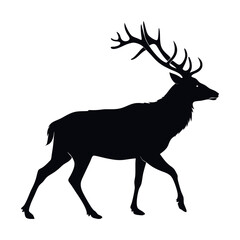 deer silhouette vector