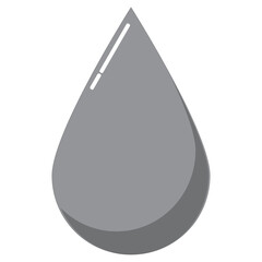 drop grey icon