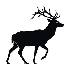 deer silhouette vector