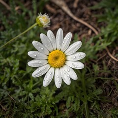 White daisy flower