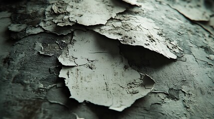 Fototapeta premium Abstract cracked paint backdrop presenting rough surface for creative use