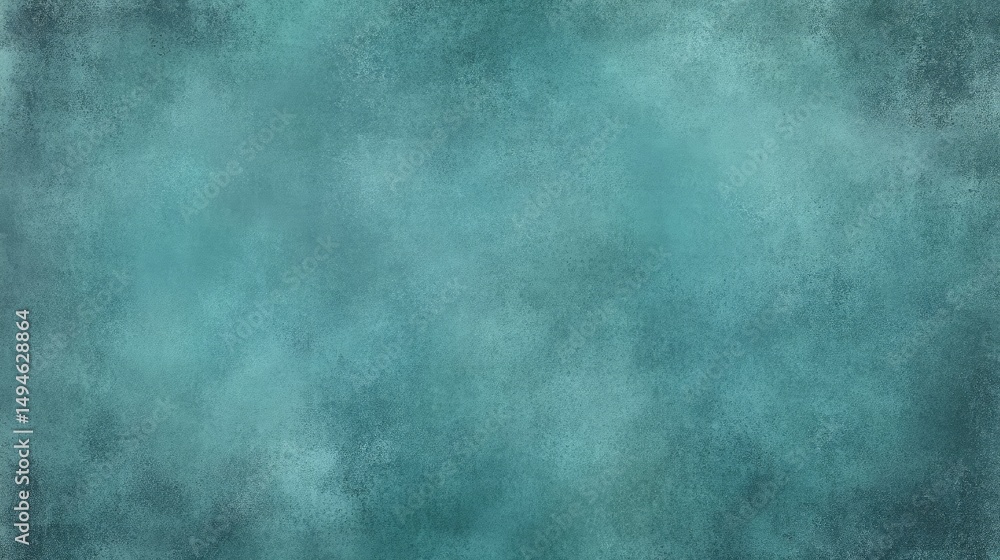 Poster textural teal backdrop with subtle variations.