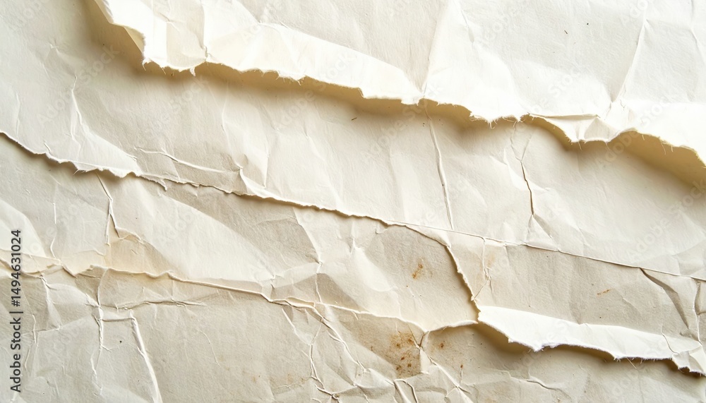Poster torn paper texture study studio photography minimalistic close-up abstract concepts