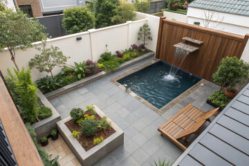 luxury swimming pool