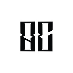 QC monogram logo design letter text name symbol monochrome logotype alphabet character simple logo