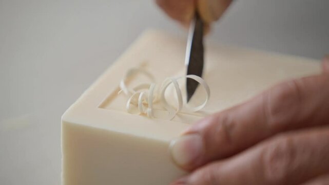 Soap Carving Art: Handcrafting a Delicate Design