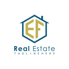 Modern Real Estate Logo – House, Apartment, Building, Architecture, Construction, Property Investment, Corporate Branding Design
