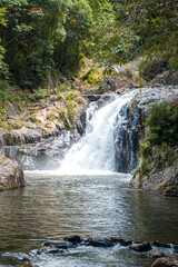 Waterfall in the mountains