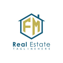 Obraz premium Modern Real Estate Logo – House, Apartment, Building, Architecture, Construction, Property Investment, Corporate Branding Design 