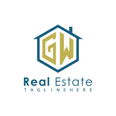 Modern Real Estate Logo – House, Apartment, Building, Architecture, Construction, Property Investment, Corporate Branding Design
