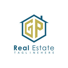 Modern Real Estate Logo – House, Apartment, Building, Architecture, Construction, Property Investment, Corporate Branding Design
