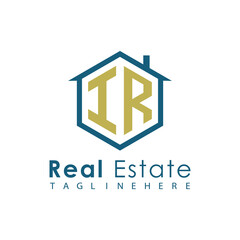 Modern Real Estate Logo – House, Apartment, Building, Architecture, Construction, Property Investment, Corporate Branding Design
