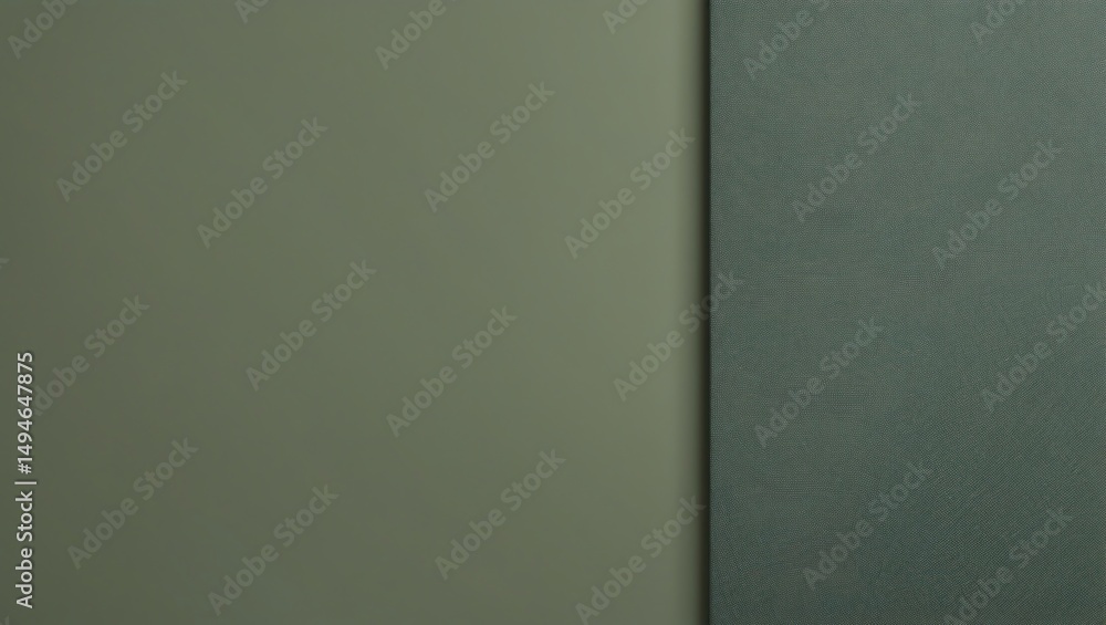 Poster abstract olive green texture background with subtle variations and minimalist design