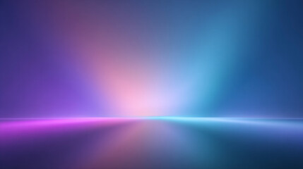 Minimal Abstract Gradient Background with Blue, Pink, and Purple Light Glow