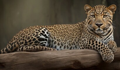 Obraz premium Leopard: Silent Sovereign of the Wild