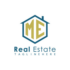 Modern Real Estate Logo – House, Apartment, Building, Architecture, Construction, Property Investment, Corporate Branding Design
