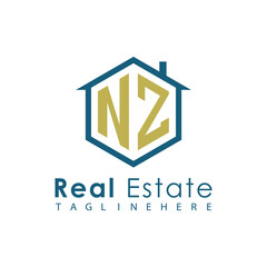 Modern Real Estate Logo – House, Apartment, Building, Architecture, Construction, Property Investment, Corporate Branding Design
