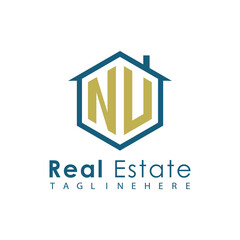 Modern Real Estate Logo – House, Apartment, Building, Architecture, Construction, Property Investment, Corporate Branding Design
