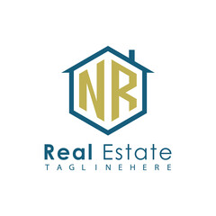 Modern Real Estate Logo – House, Apartment, Building, Architecture, Construction, Property Investment, Corporate Branding Design
