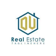 Modern Real Estate Logo – House, Apartment, Building, Architecture, Construction, Property Investment, Corporate Branding Design
