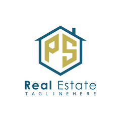 Modern Real Estate Logo – House, Apartment, Building, Architecture, Construction, Property Investment, Corporate Branding Design

