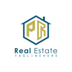 Modern Real Estate Logo – House, Apartment, Building, Architecture, Construction, Property Investment, Corporate Branding Design
