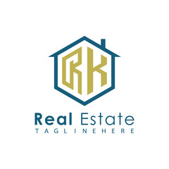 Modern Real Estate Logo – House, Apartment, Building, Architecture, Construction, Property Investment, Corporate Branding Design
