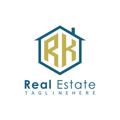 Modern Real Estate Logo – House, Apartment, Building, Architecture, Construction, Property Investment, Corporate Branding Design
