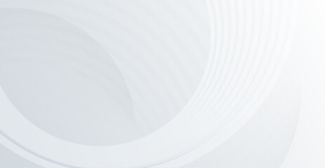 white bright abstract texture background design. geometric circle template. layout for poster, banner.