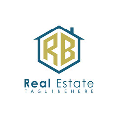 Modern Real Estate Logo – House, Apartment, Building, Architecture, Construction, Property Investment, Corporate Branding Design
