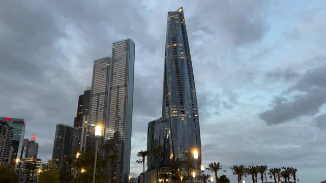 Barangaroo Darling harbour Sydney sunrise