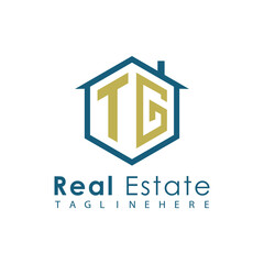 Modern Real Estate Logo – House, Apartment, Building, Architecture, Construction, Property Investment, Corporate Branding Design
