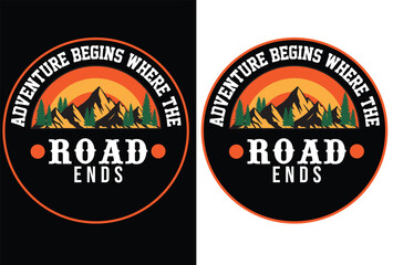 T-shirt Print,  mountain t-shirt design