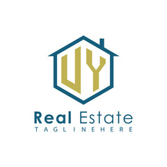 Modern Real Estate Logo – House, Apartment, Building, Architecture, Construction, Property Investment, Corporate Branding Design
