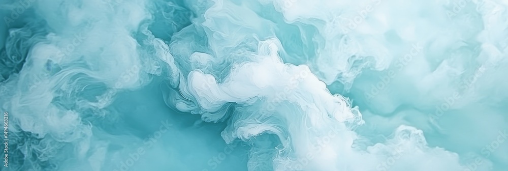 Poster abstract liquid swirls with delicate wavy patterns flow and form soft abstract background