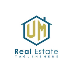 Modern Real Estate Logo – House, Apartment, Building, Architecture, Construction, Property Investment, Corporate Branding Design
